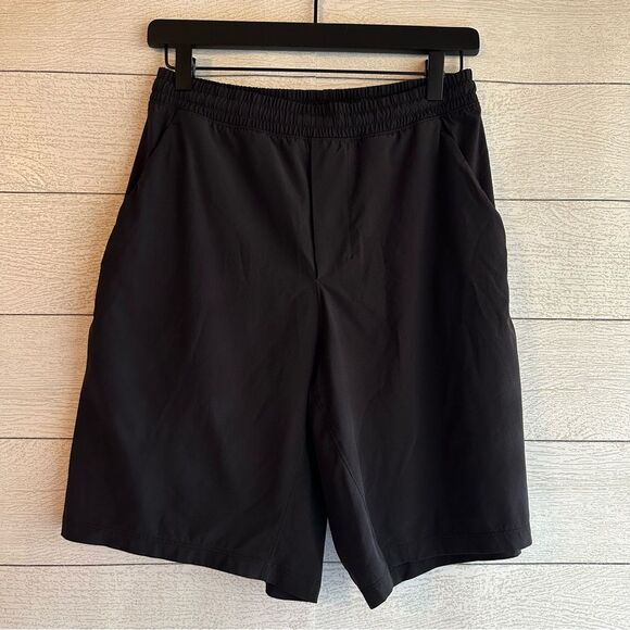 LULULEMON Pace Breaker Linerless Shorts 9” Black Size Medium - Picture 3 of 6